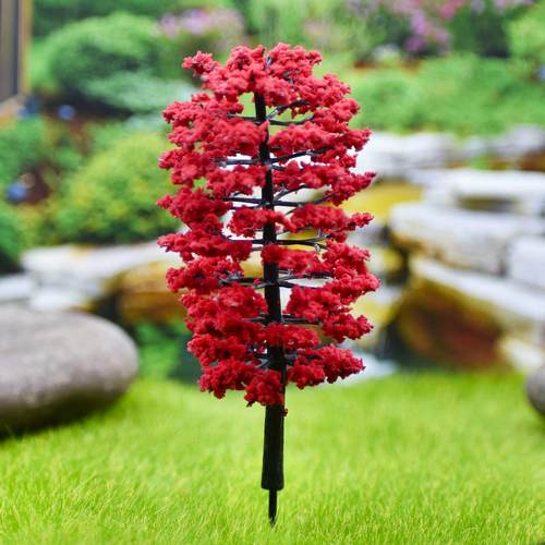 Gift To Love | Artificial Miniature Red tree 1pc | Code : 002-140RD