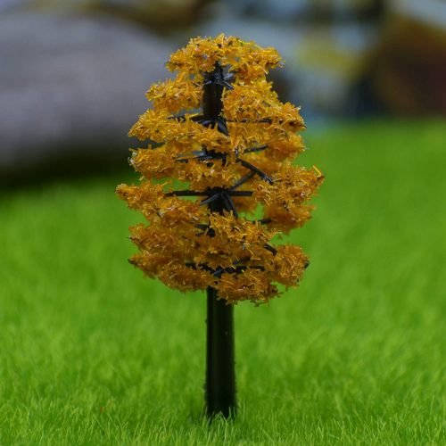 Gift To Love | Artificial Miniature Tree Dark Orange 1pcs | Code : 002-80DO