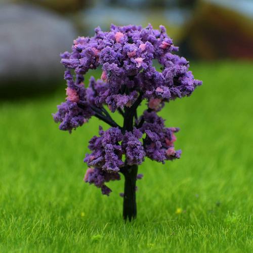 Gift To Love | Artificial Miniature Purple Colour Tree 1pc | Code : 011-80PE