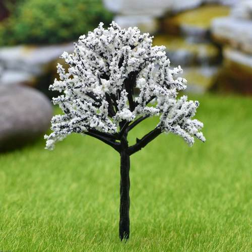 Gift To Love | Artificial Miniature White Tree 1pc | Code : 018-100WE