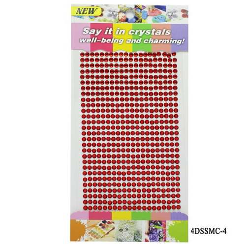 Gift To Love | Sticker Diamond 4mm 04 Red | Code : 4DSSMC-4