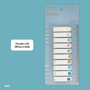 Gift To Love | Sticky Notes European Vintage | Size : 11 X 44 Mm | Pcs : 10 Color | Code : 8621