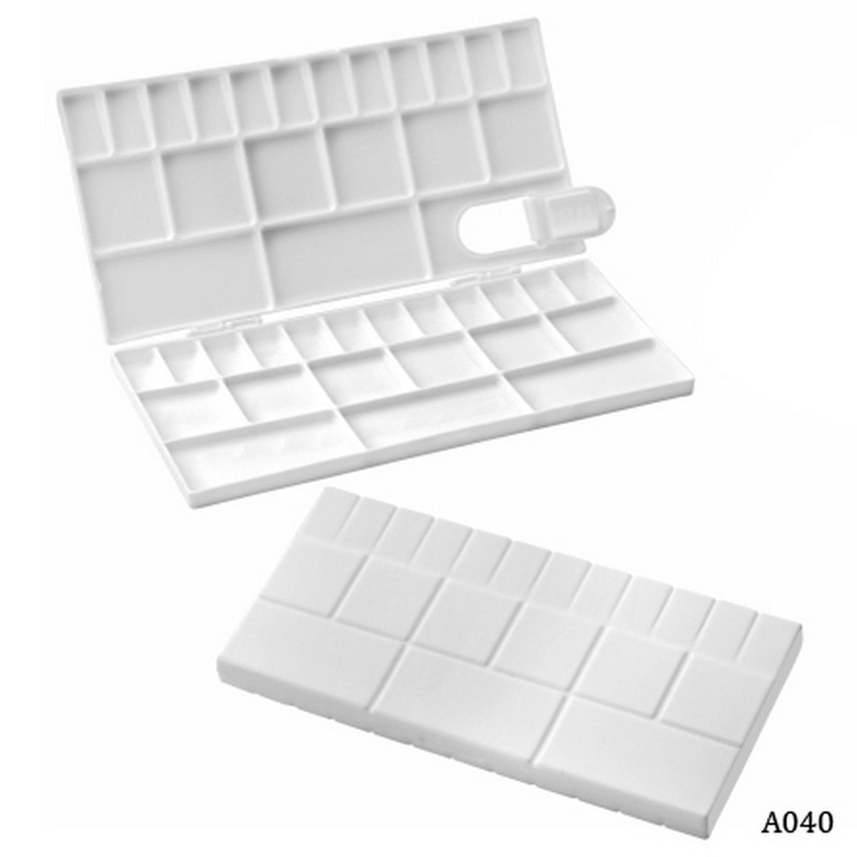 Gift To Love | Colour Mixing Plate Rectangle Box | Size : Big | Code : A040