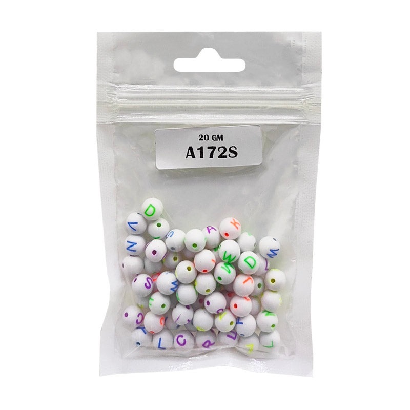 Gift To Love | Bracelet Beads Plastic | Pcs : 20 Gm | Code : A172S