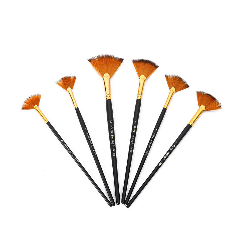 Gift To Love | Fan Brush | Pcs : 6 Pcs | Code : A6088
