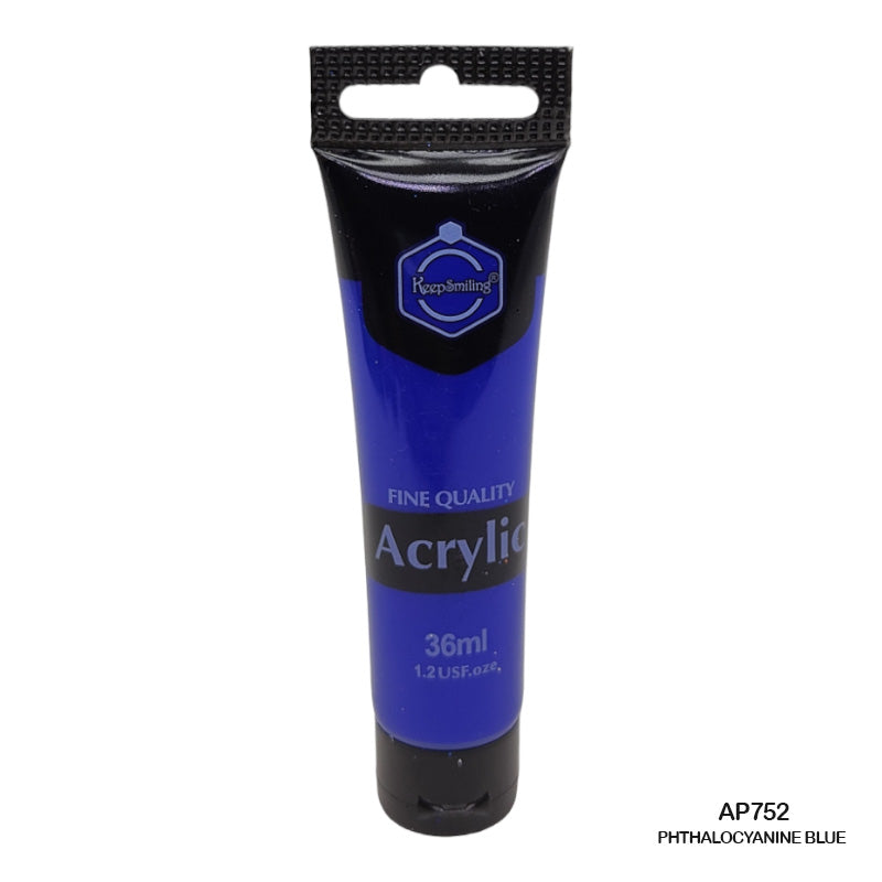 Gift To Love | Acrylic Paint Tube | Color : Phthalocyanine Blue | Size : 36 Ml | Code : AP752