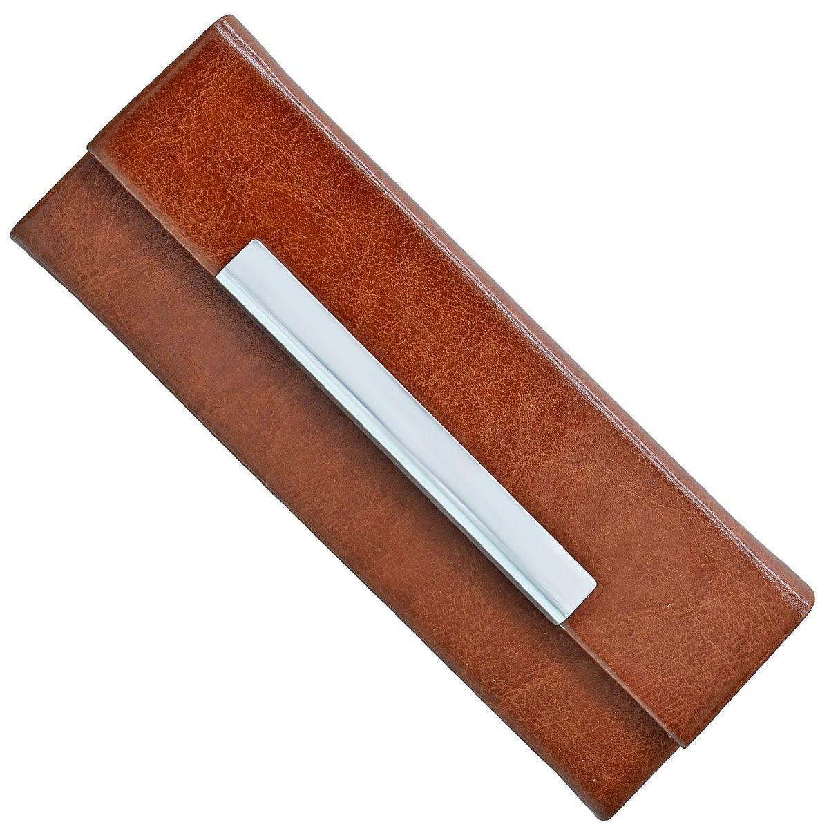 Gift To Love | Folding Goggles Holder Leather Case | Color : Brown | Code : CASE-BN
