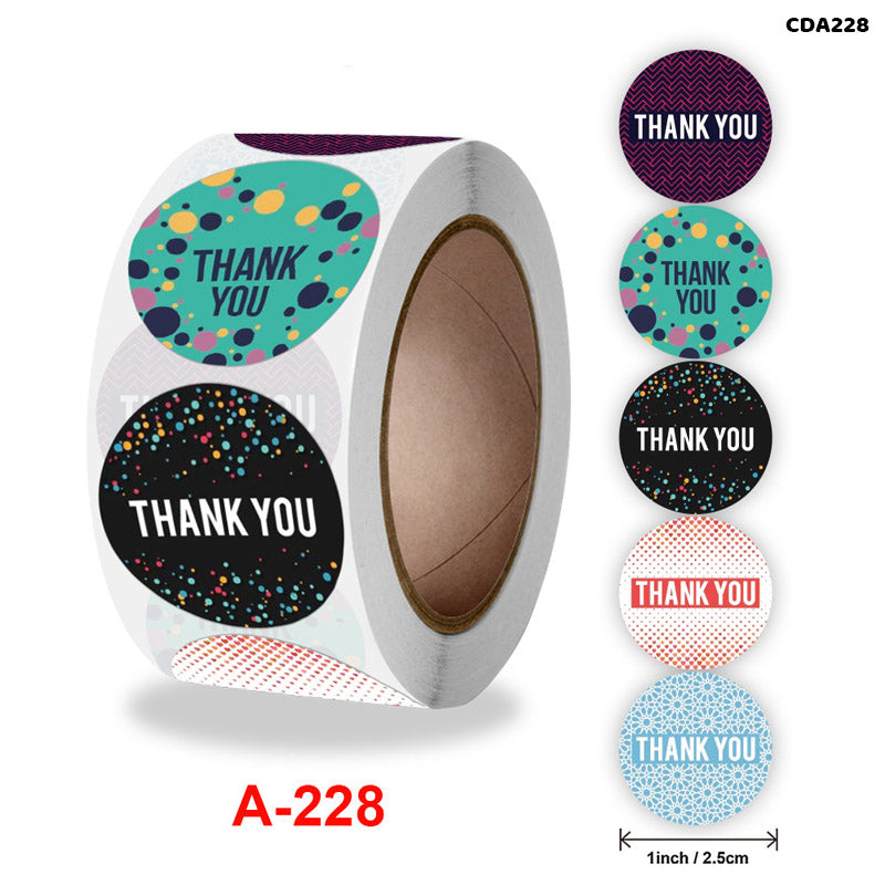 Gift To Love | Thank You & Greetings Tape | Size : 1 Inch | Code : CDA228