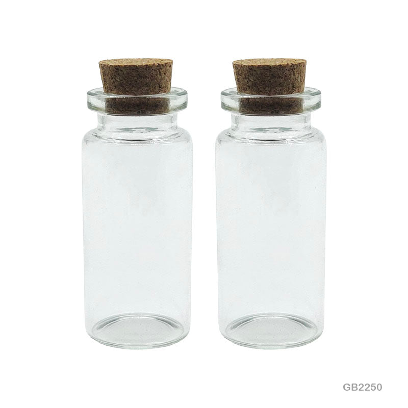 Gift To Love | Message Glass Bottle | Size : 22 Mm X 50 Mm | Pcs : 12 Pcs | Code : GB2250