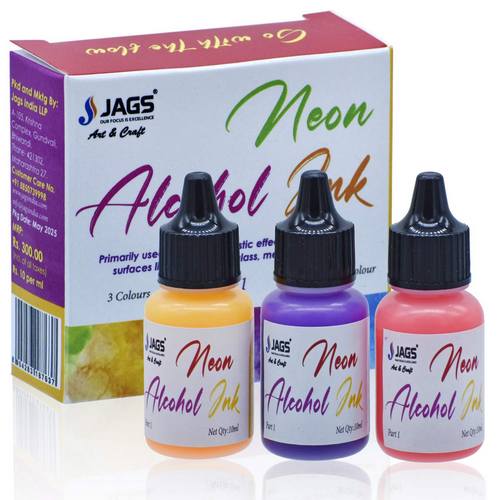 Gift To Love | Jags Alcohol Ink Neon Color Set Of 3 Pcs Part 1 | Code : JANC01