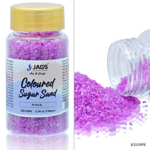 Gift To Love | Jags Coloured Sugar Sand 150Gms Pink | Code : JCS150PK