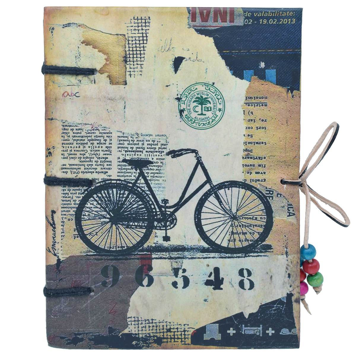Gift To Love | Handmade Notebook Bicycle | Size : 7 X 5 | Code : JKF434