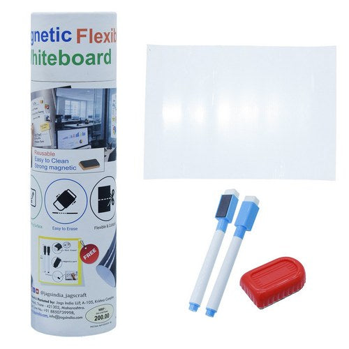 Gift To Love | Jags Magnetic Flexible Whiteboard Sheet A4 | Code : JMFW00