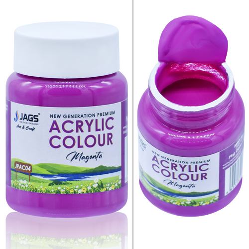 Gift To Love | Jags Premium Acrylic Colour 40ML Magenta | Code : JPAC04