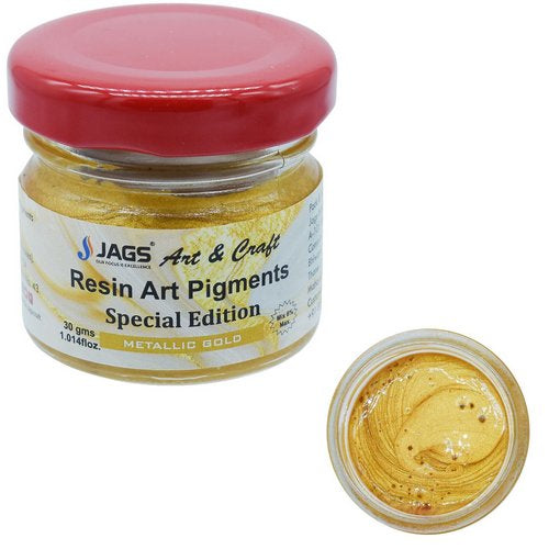 Gift To Love | Jags Resin Art Pigments 30ML Metallic Gold (304) | Code : JRP251