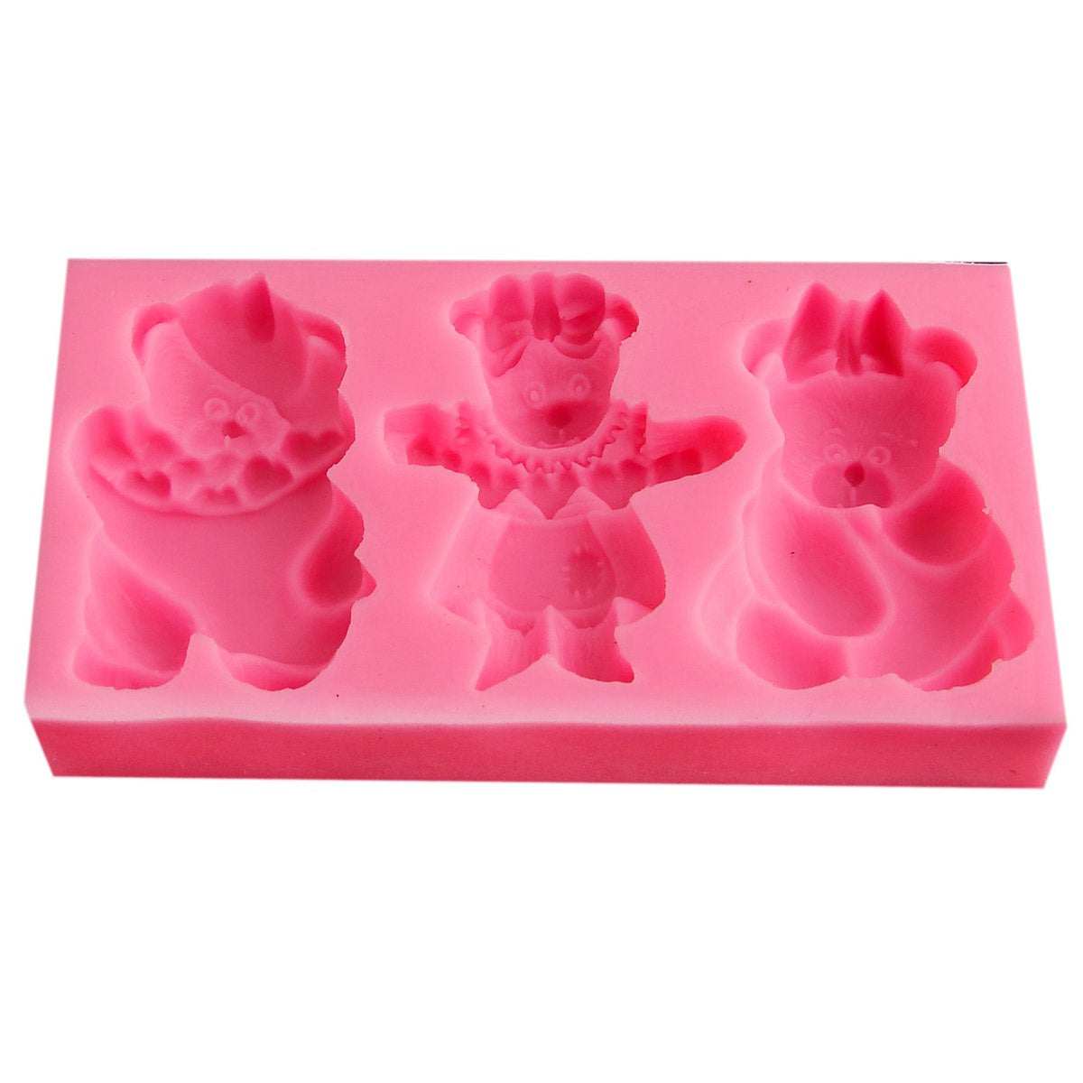 गिफ्ट टू लव | सिलिकॉन मोल्ड बर्थडे टेडी | कोड : JSF213