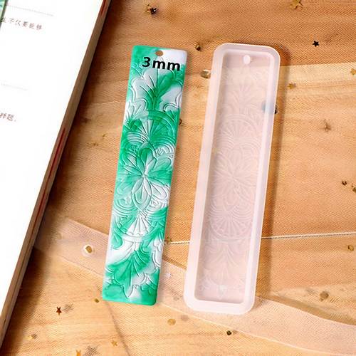 Gift To Love | Jags Silicone Mould Book Mark Design 2 | Code : JSM78