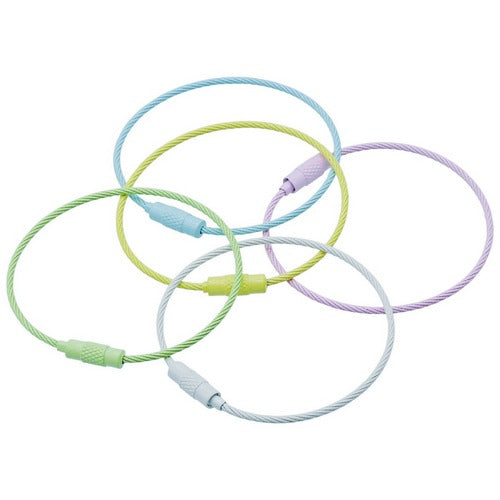 Gift To Love | Key Ring Fitting Round Big 5Pc Mix Colour | Code : KHCR254