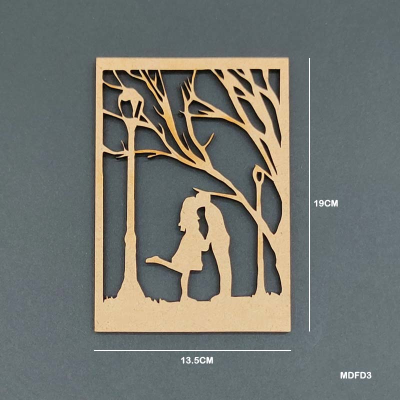 Gift To Love | Mdf Cutout | Code : MDFD3