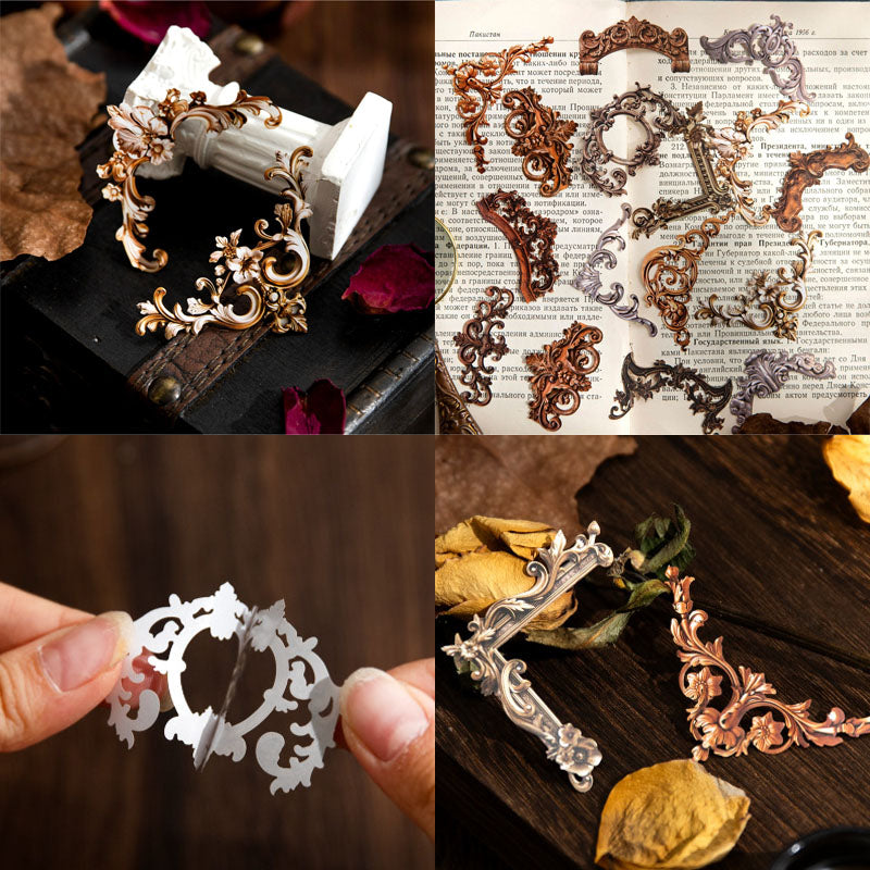 Gift To Love | Baroque Cutout Deco Sticker | Pcs : 20 Pcs | Code : MG0330845