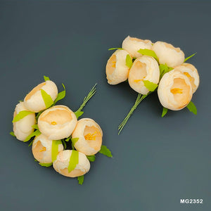 Gift To Love | Cloth Peony Flower | Size : Big | Pcs : 30 Pcs | Code : MG2352