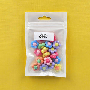 Gift To Love | Craft Beads Plastic | Pcs : 20 Gm | Code : OP1S