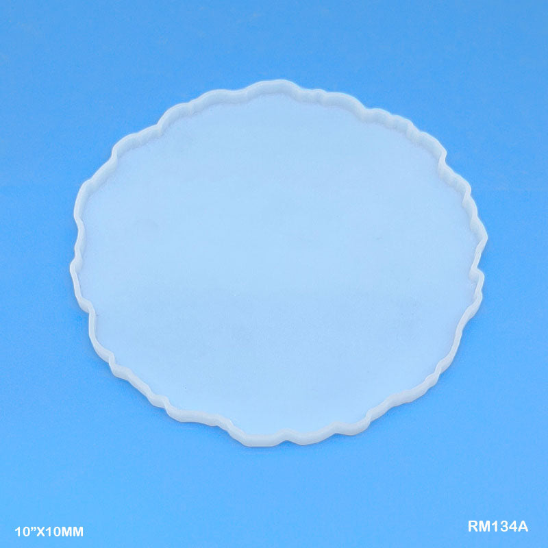 Gift To Love | Silicone Mold Round Agate | Size : 10 Inch X 50 Mm | Code : RM134A