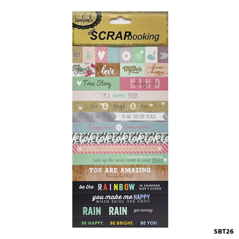 Gift To Love | Scrap Book Sticker | Code : SBT26