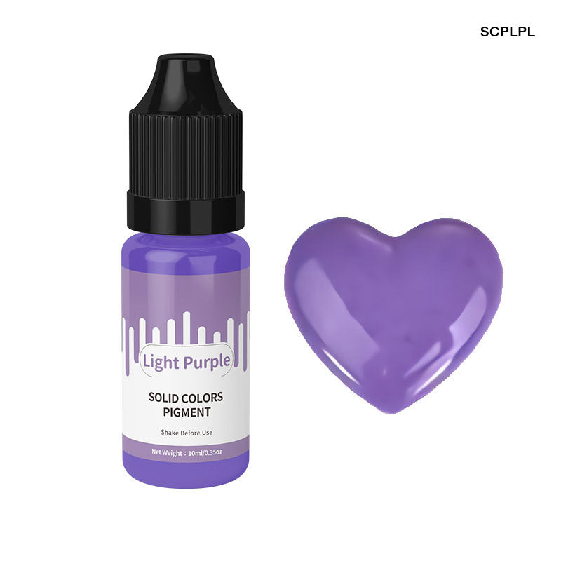 Gift To Love | Solid Color Pigment | Color : Light Purple | Size : 10 Ml | Code : SCPLPL