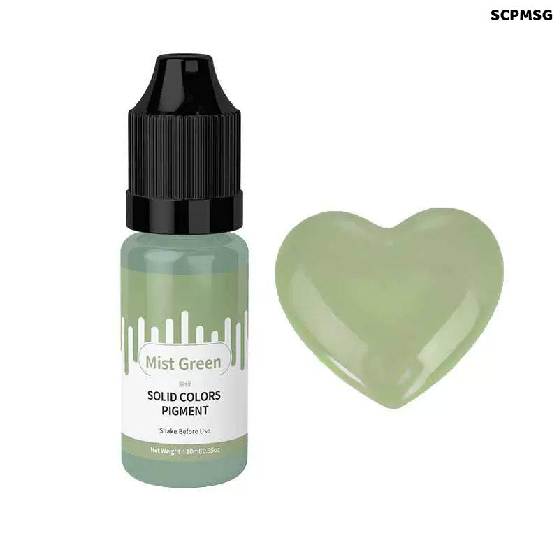 Gift To Love | Solid Color Pigment | Color : Mist Green | Size : 10 Ml | Code : SCPMSG