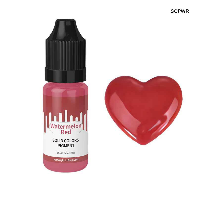 Gift To Love | Solid Color Pigment | Color : Watermelon Red | Size : 10 Ml | Code : SCPWR