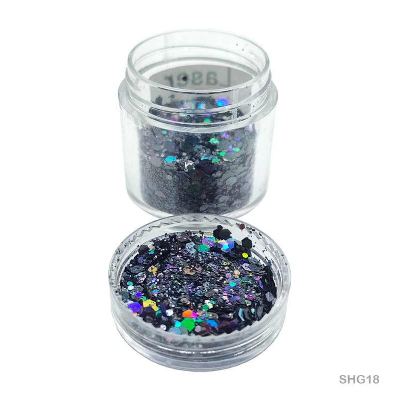 Gift To Love | Shimmer Glitter | Color : Laser Brown | Code : SHG18