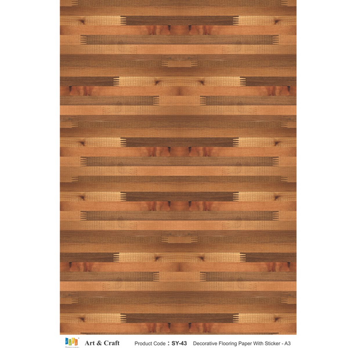 Gift To Love | Decorative Flooring Paper With Sticker | Size : A3 | Code : SY-43