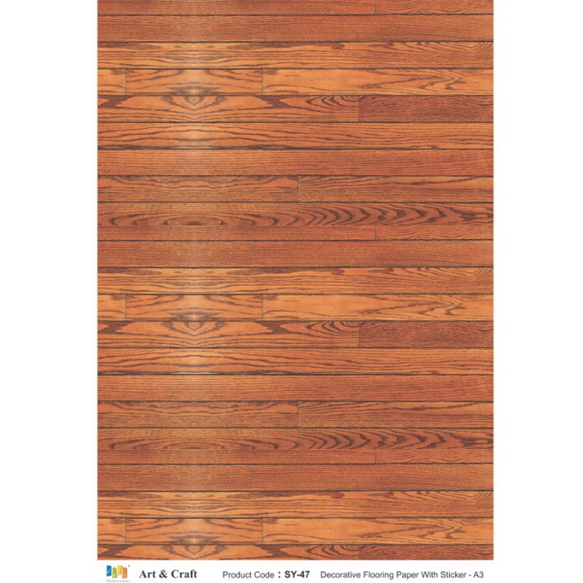 Gift To Love | Decorative Flooring Paper With Sticker | Size : A3 | Code : SY-47