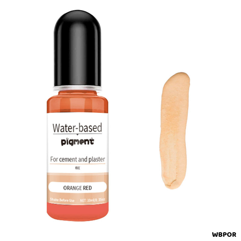 Gift To Love | Water Based Pigment | Color : Orange Red | Size : 10 Ml | Code : WBPOR