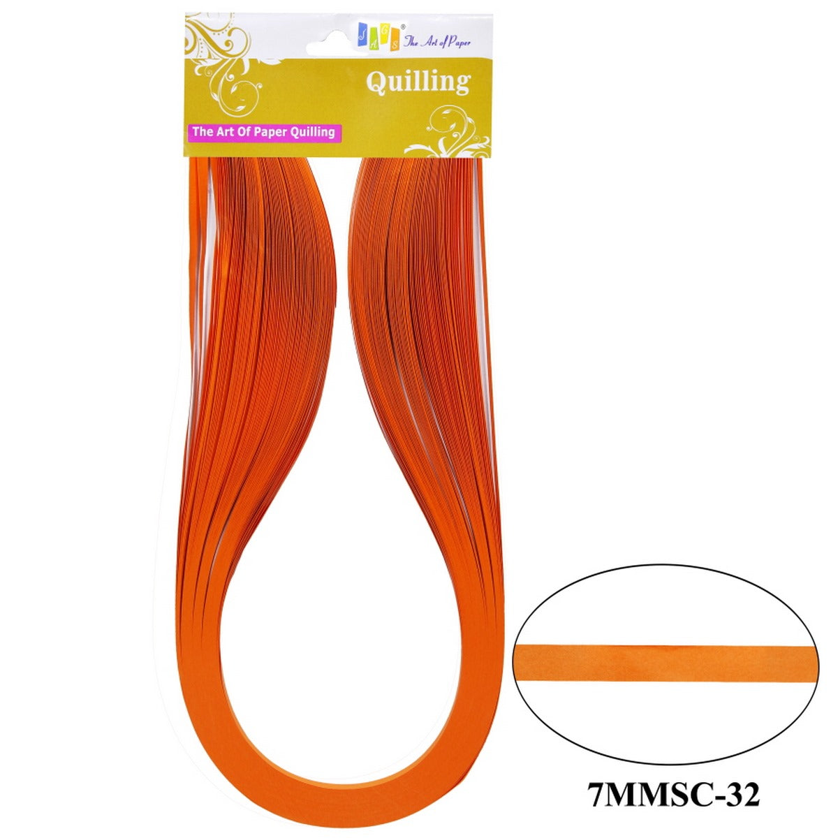 Quilling Strip Single Col.7mm