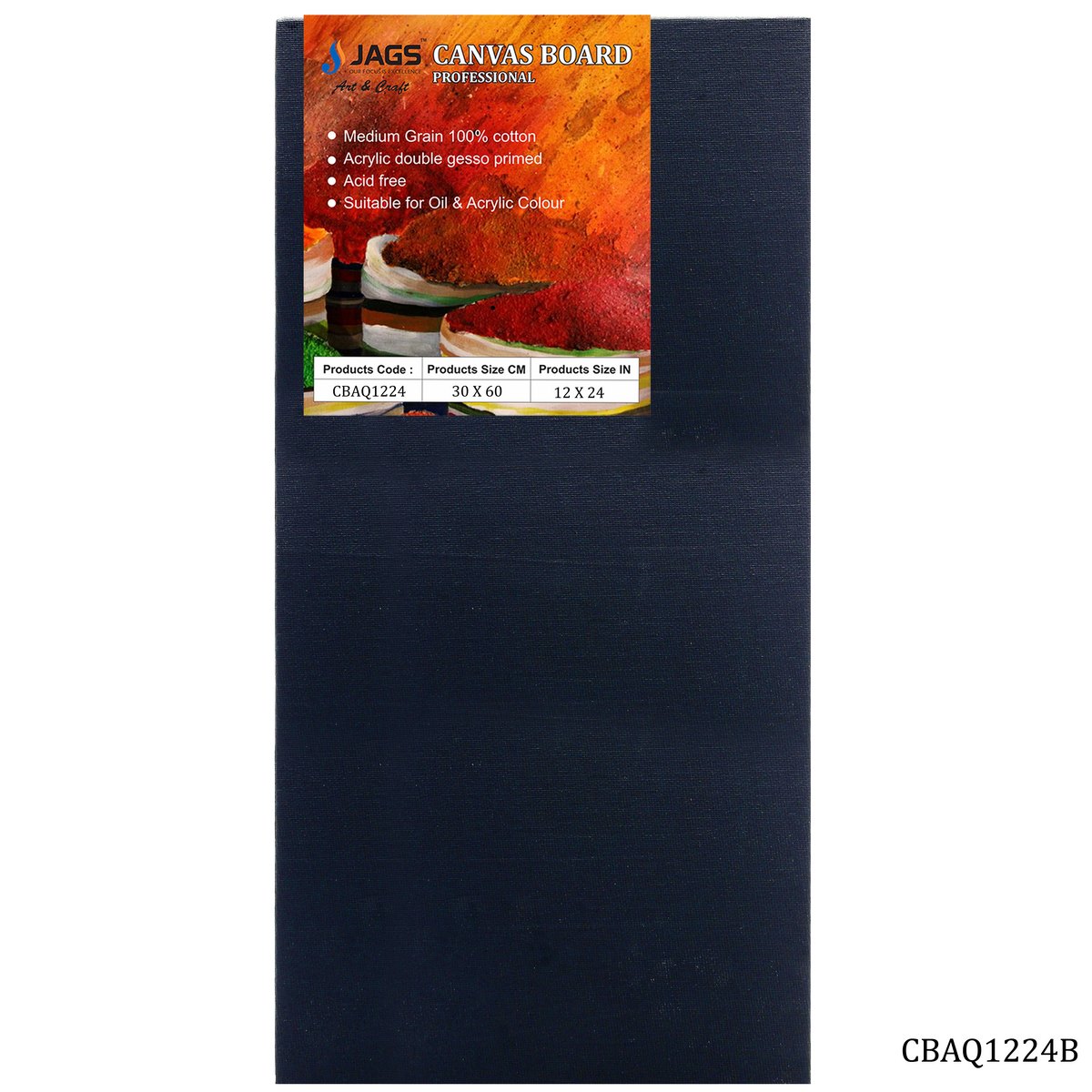 Canvas Board Black & White