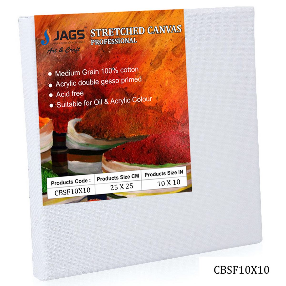Canvas Board Stretched Frame