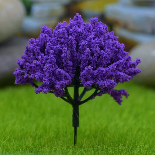 Gift To Love | Artificial Miniature Purple Colour Tree 1pcs | Code : 001-100PE