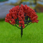 Gift To Love | Artificial Miniature Red Colour Tree 1pcs | Code : 001-100RD
