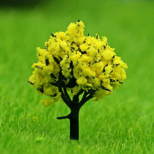 Gift To Love | Artificial Miniature Yellow Colour Tree 1pcs | Code : 001-40YW