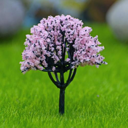 Gift To Love | Artificial Miniature Baby Pink Colour Tree 1pcs | Code : 001-60BP