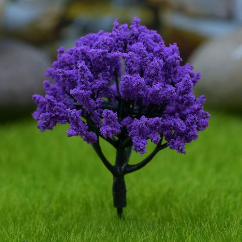 Gift To Love | Artificial Miniature Purple Colour Tree 1pc | Code : 001-80PE