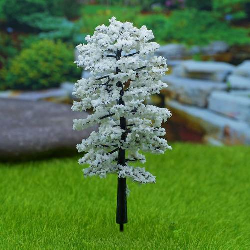 Gift To Love | Artificial Miniature White Colour Tree 1pc | Code : 002-140WE