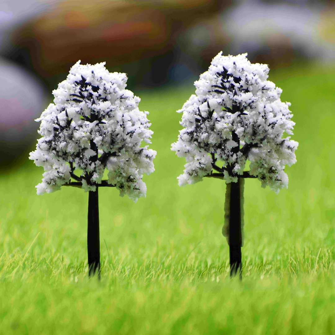 Gift To Love | Artificial Miniature Tree | Color : White | Code : 002-40WE