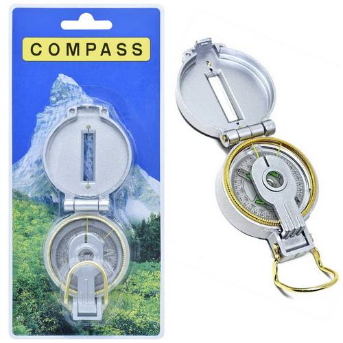 Gift To Love | Magnetic Compass Silver | Code : 002SR