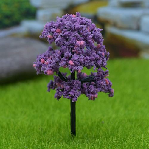 Gift To Love | Artificial Miniature Purple Colour Tree 1pc | Code : 011-100PE