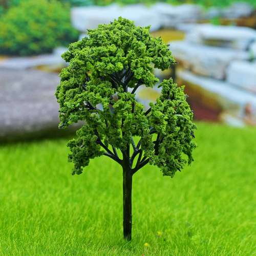 Gift To Love | Artificial Miniature Dark Green Colour Tree 1pc | Code : 011-120DG