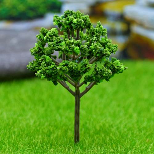 Gift To Love | Artificial Miniature Green Tree 1 Pc | Code : 018-100GN