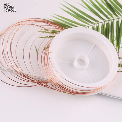 Wire 0.3Mm Copper (10 Roll) (03C)